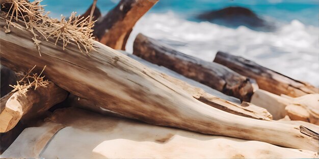 Hintergrund aus Strandstücken