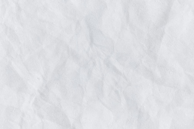 Hintergrund aus weißem, zerknittertem Papier