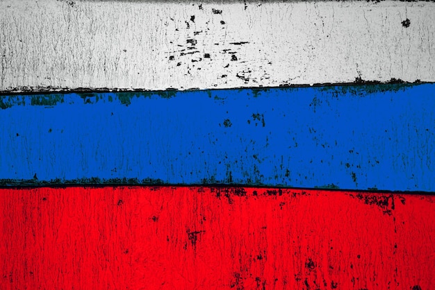 Hintergrund der alten russischen Flagge