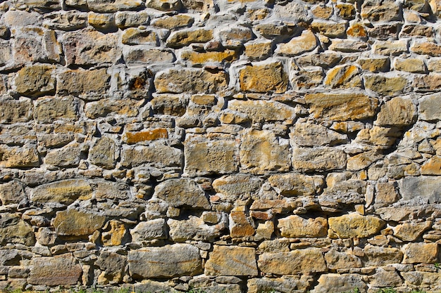 Hintergrund der alten Steinmauer