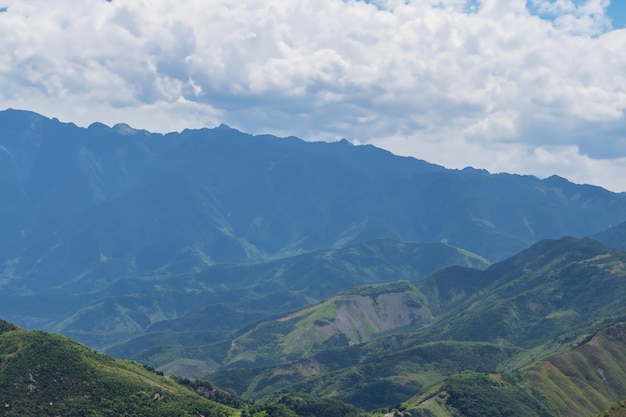 Hintergrund der Berglandschaft