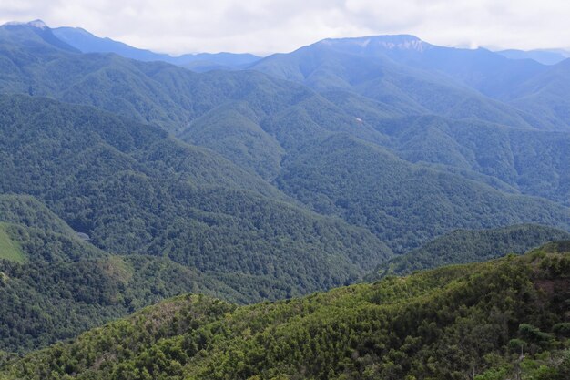 Hintergrund der Berglandschaft