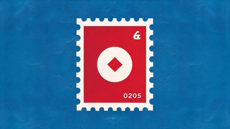 Foto hintergrund der briefmarken