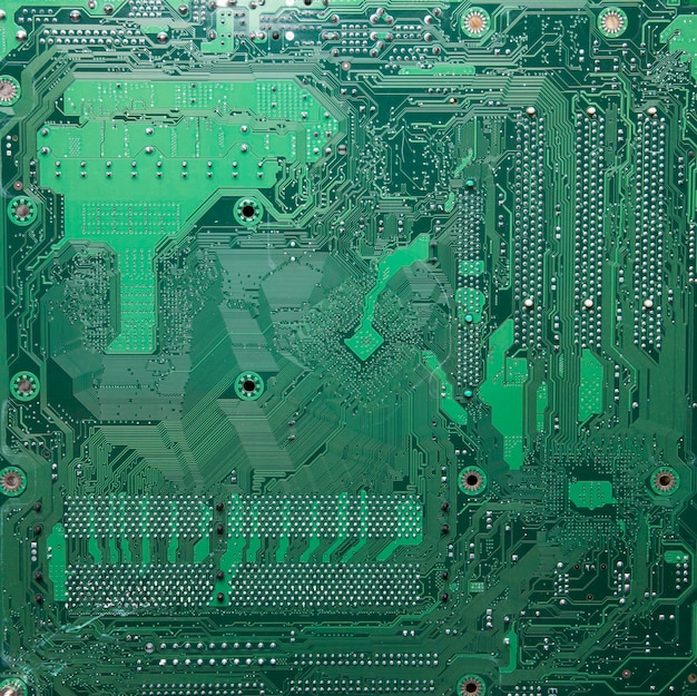 Foto hintergrund der computerplatine