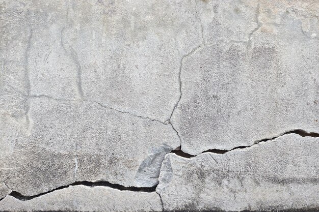 Foto hintergrund der gebrochenen betonwand