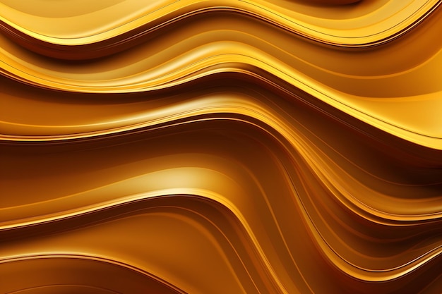 Hintergrund der goldenen Wellen