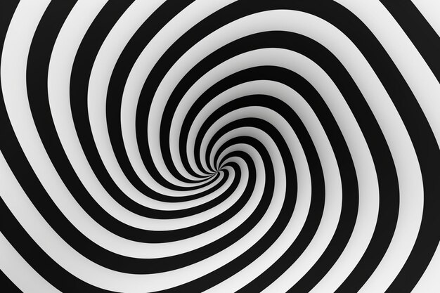 Foto hintergrund der hypnotischen optischen illusion