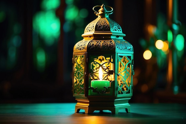 Hintergrund der Ramadan-Lampen