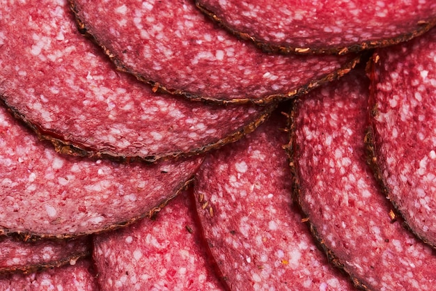 Hintergrund der Salami