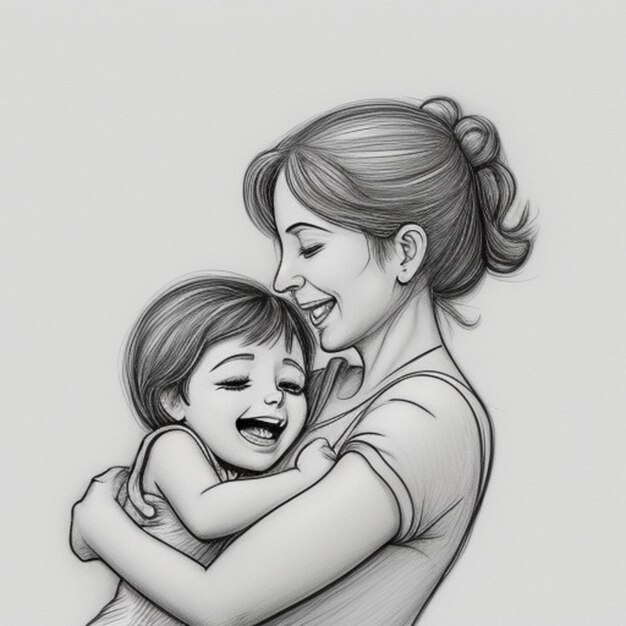 Hintergrund der Social-Media-Illustration zum Muttertag