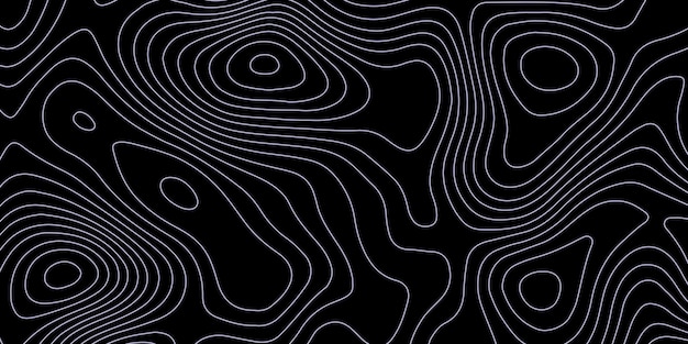Hintergrund der topographischen Linienkonturkarten
