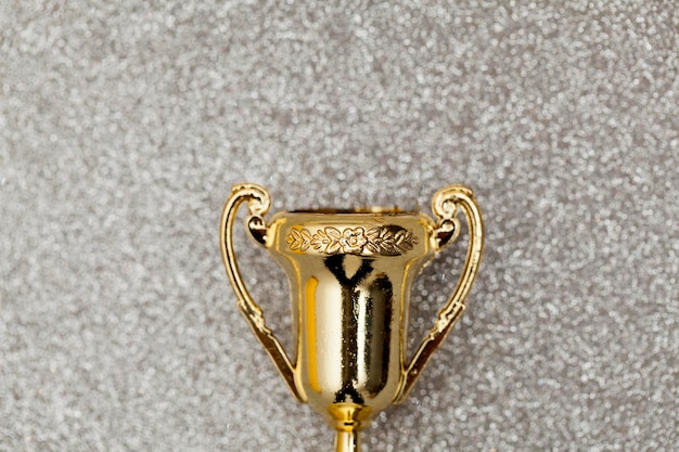 Hintergrund der Trophäe für Goldgewinner