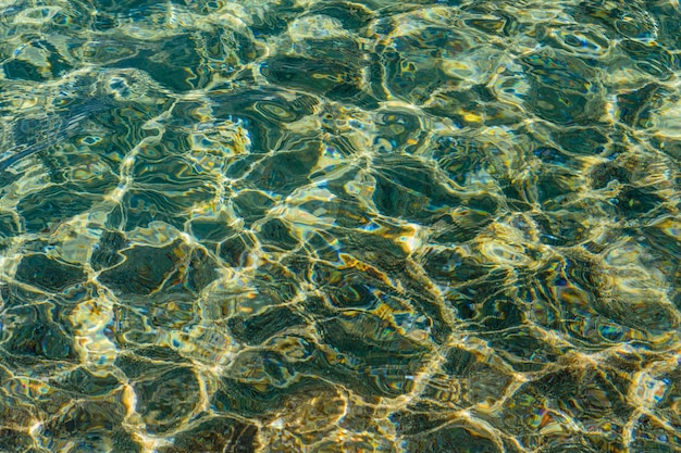 Hintergrund der Wasseroberfläche des Roten Meeres