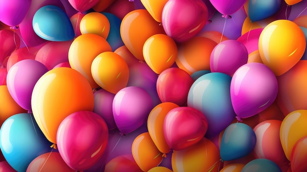 Hintergrund des Ballons