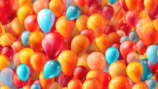 Hintergrund des Ballons