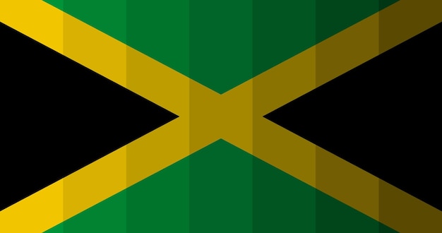 Hintergrund des Bildes der Jamaika-Flagge