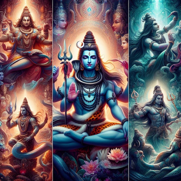 Hintergrund des Bildes von Lord Mahadev Mahadeva