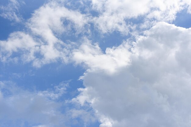 Hintergrund des blauen Himmels, Wolken des blauen Himmels der Natur schön