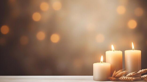 Foto hintergrund des candlemas-tages