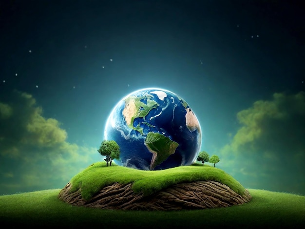 Hintergrund des Earth Day