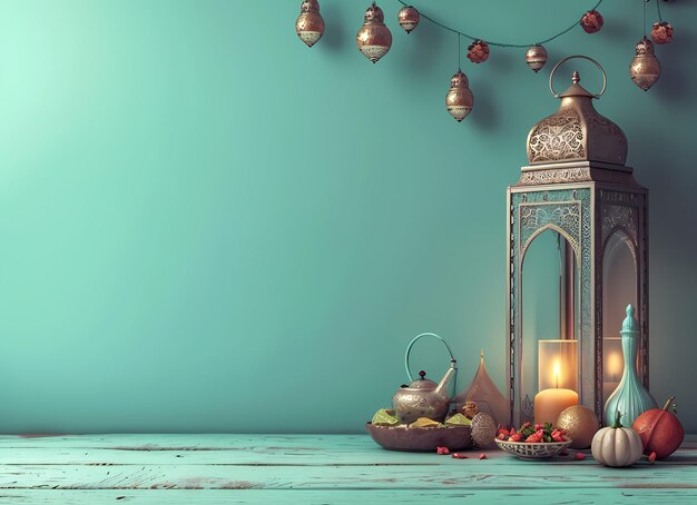 Foto hintergrund des eid al adha-festivals aigenerated