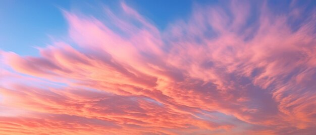 Hintergrund des farbenfrohen Himmels Konzept Schöner Sonnenuntergang Himmels Natur Himmels Hintergründe Generative KI