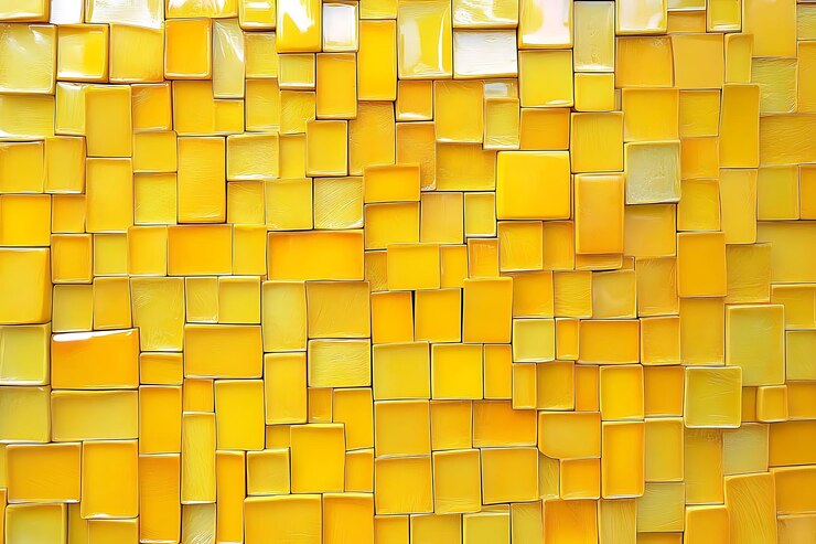 Foto hintergrund des gelben blocks