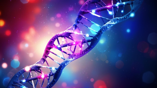 Hintergrund des Konzepts der DNA-Struktur