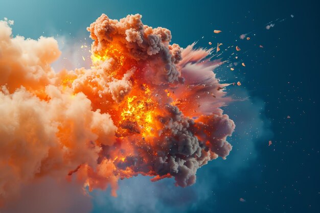Hintergrund des Konzepts einer großen Brandexplosion