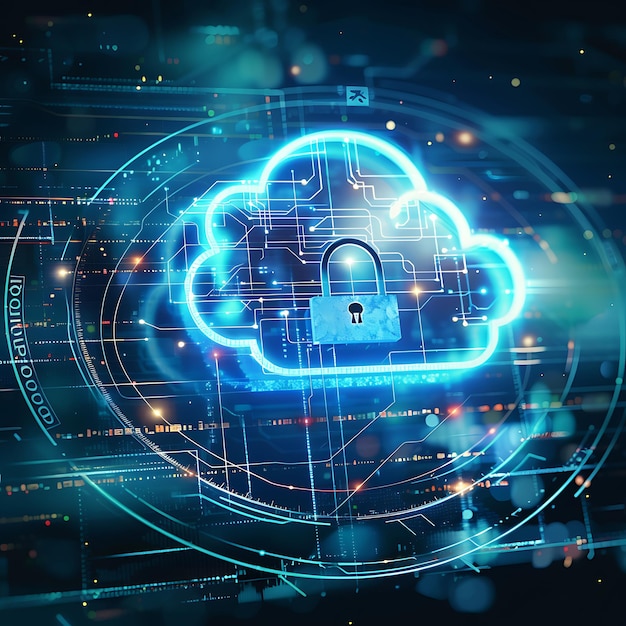 Hintergrund des Konzepts für digitale Cloud-Sicherheit