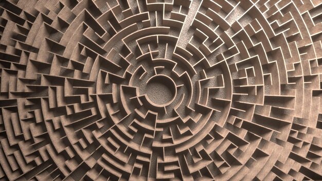 Hintergrund des Labyrinths