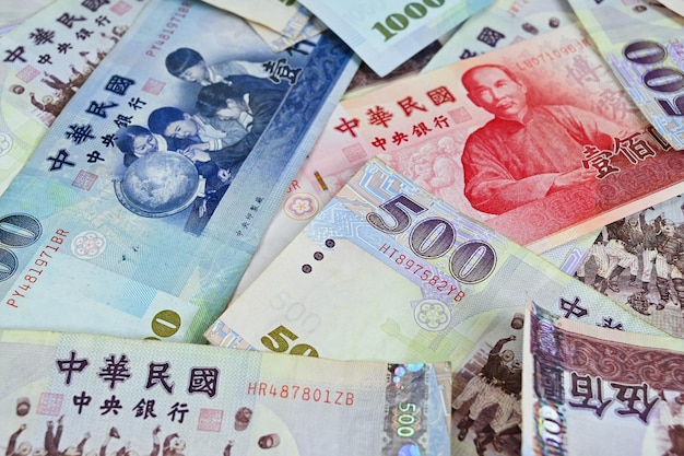 Hintergrund des neuen Taiwan-Dollars