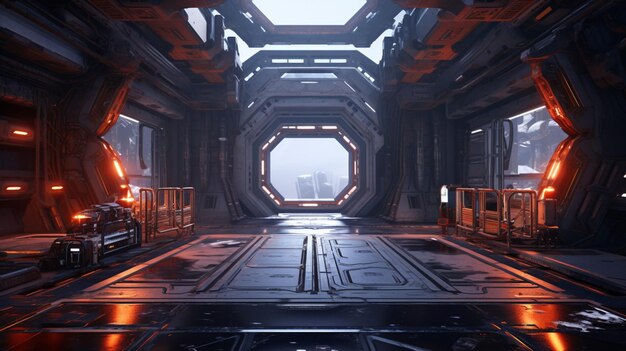 Foto hintergrund des spiels sci fi space environments