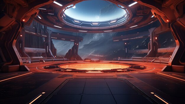 Foto hintergrund des spiels scifi space environments