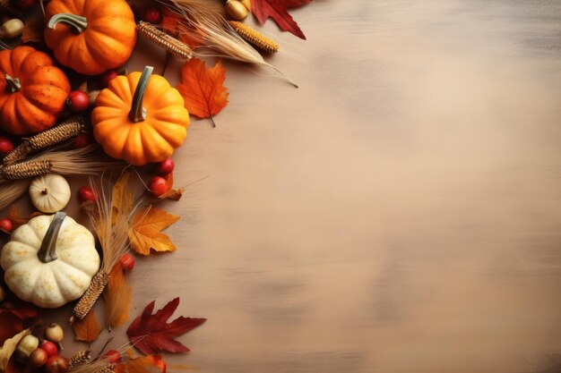 Foto hintergrund des thanksgiving-festes