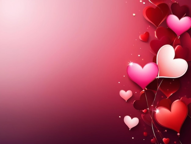 Hintergrund des Valentinstags-Posters