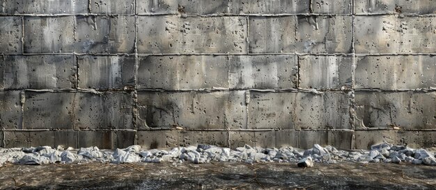 Foto hintergrund einer bauarbeiten mauer