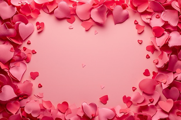 Hintergrund einer Valentinstagsrose