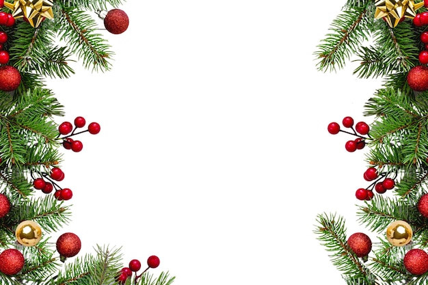 Hintergrund einer Weihnachtsbaumdekoration