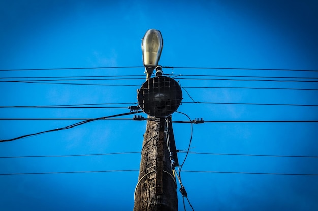 Hintergrund elektrische Säule