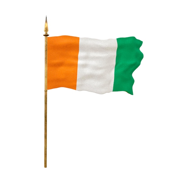 Hintergrund für Designer Nationalfeiertag Nationalflagge der Elfenbeinküste