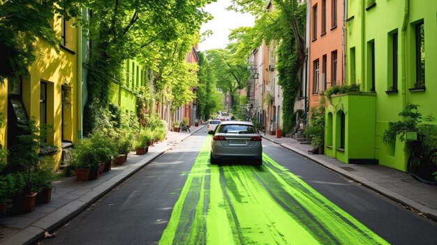 Foto hintergrund für die straße