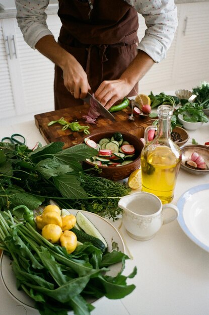 Foto hintergrund für gesunde ernährung