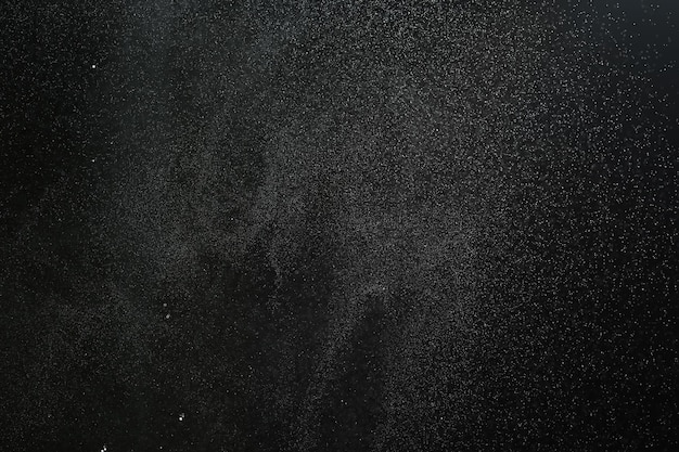 Hintergrund für Overlay schwarzer Regen, abstrakte Studiotropfen Wassertropfen Bokeh