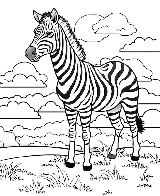 Hintergrund für Zebras