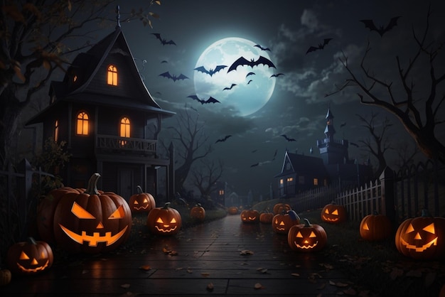 Hintergrund Halloween-Design modern