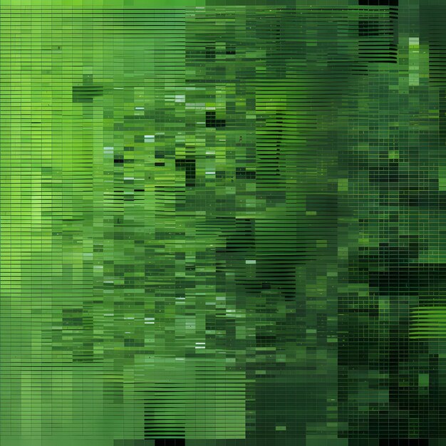 Hintergrund im Pixel-Art-Stil mit grünen Farben