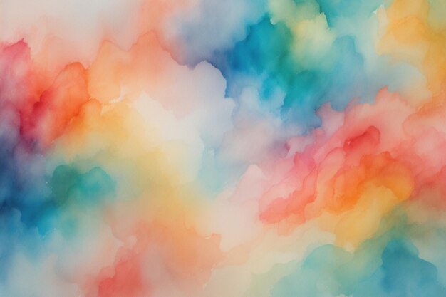 Hintergrund mit Aquarell- und Pinselstriche-Gradient