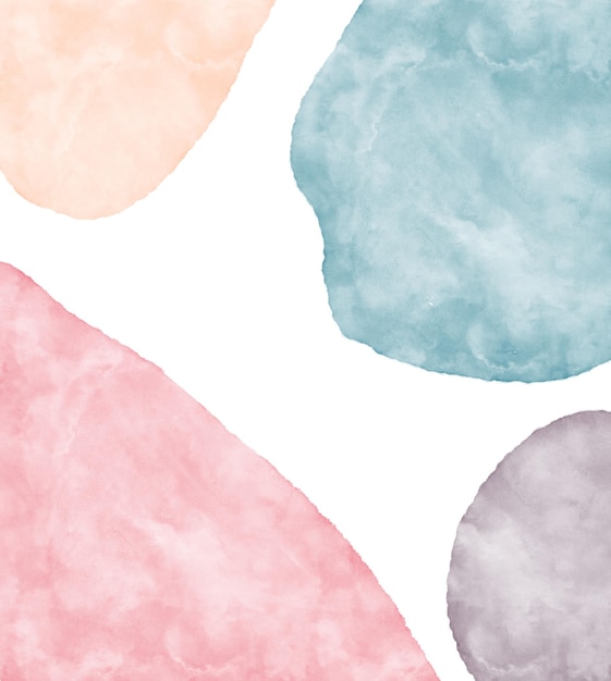 Hintergrund mit Aquarelldekoration