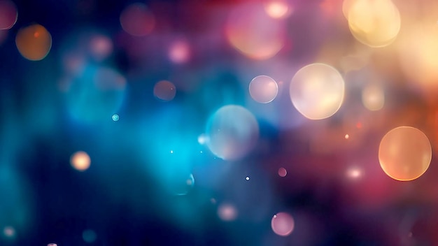 Hintergrund mit dunkelblauen Goldpartikeln Weihnachtsgoldenes Licht Bokeh Goldfolie Textur